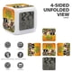 thumbnail image 3 of La Granja de Zenón theme 7 colors Alarm Clock Digital LED Alarm Clock Gifts for kids friends family, 3 of 6