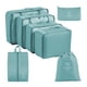 thumbnail image 1 of 7x Cubos De Embalaje Organizadores De Equipaje Para Viajes Familiares Y De Negocios Azul Oscuro, 1 of 3