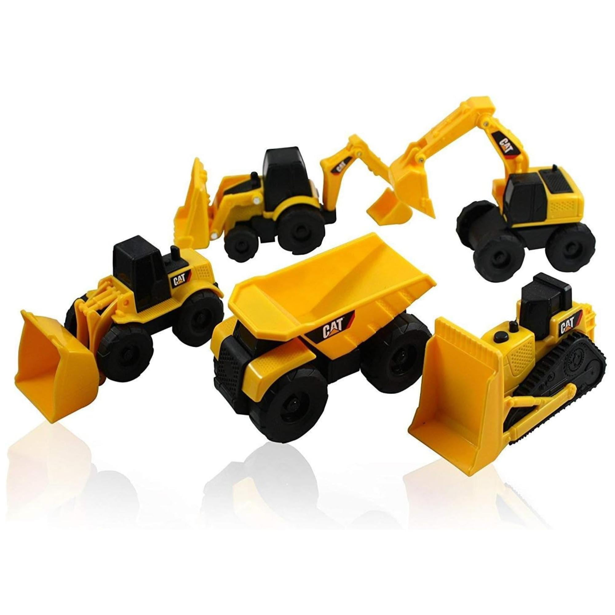 Total Upgrate - Juguete Set 5 Maquinas De Construccion Cat Infantil