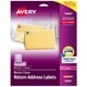thumbnail image 1 of Etiquetas de devolución Avery Sure Feed Matte Clear, 600 unidades, 1 of 7