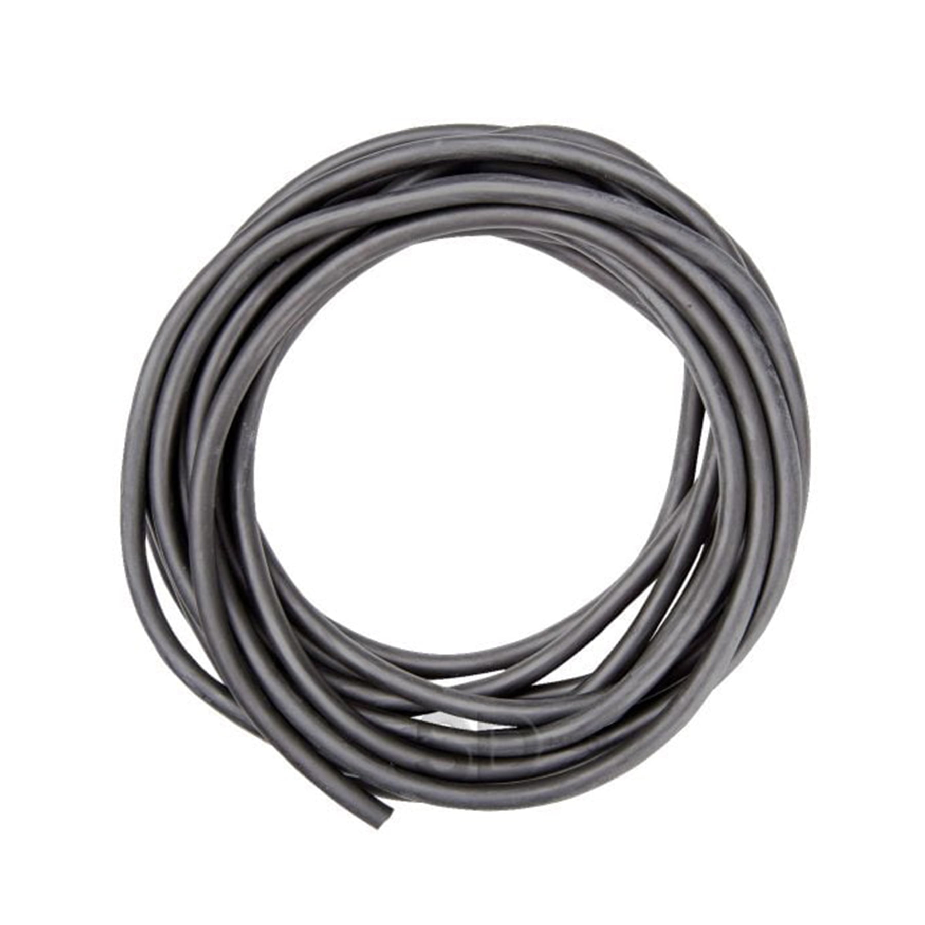 Genérico - 10 Mts Tubo Elástico X Metro – Resistencia 8 Gris 6x14mm