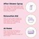 thumbnail image 5 of Body Mist De La Cruz Rose Water, 240 ml, para rostro, piel y cabello, 5 of 8