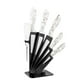 thumbnail image 1 of Set Cuchillos De Cocina 7 Piezas Elegance Marble Blanco Dorado, 1 of 2