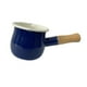 thumbnail image 5 of Mini Cacerola Para Salsa De 17 Oz Con Mango De Madera Para Calentar Leche, Derretir Mantequilla, Café, Azul, 5 of 5