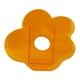 thumbnail image 3 of Florero Transparente De Acrílico Moderno Florero Floral Elegante Contemporáneo Para Sala De Estar Naranja, 3 of 3
