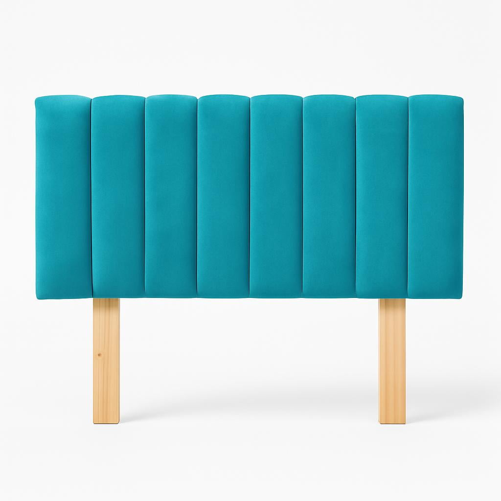 Ethan Desing - Respaldo 2 Plazas Tubular Turquesa