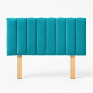 Ethan Desing - Respaldo 2 Plazas Tubular Turquesa