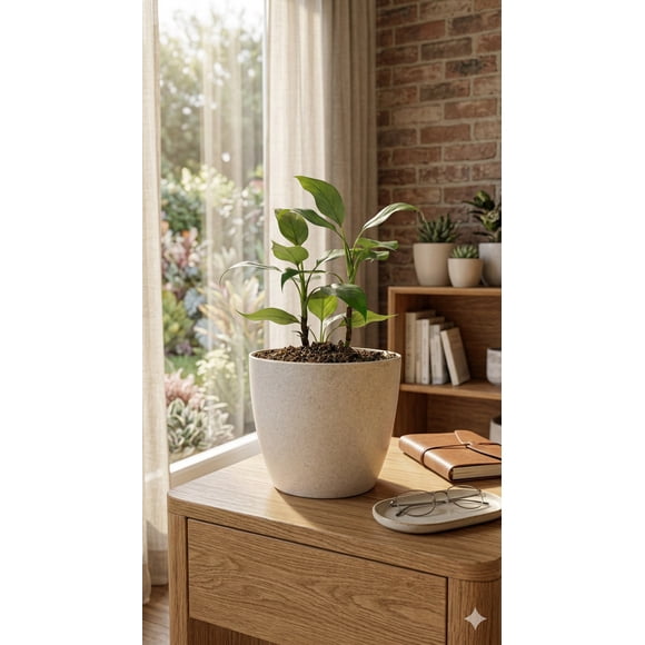 Macetero Umbra 27 Piedra Gris Set x3 Unidades – Bosco