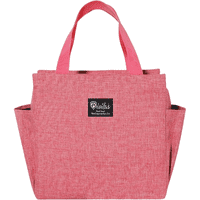 Genérico - Lonchera Térmica Impermeable Porta Alimentos Oficina Picnic Fucsia