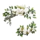 thumbnail image 3 of 2 Arcos De Boda Con Flores, Cartel De Bienvenida, Decoración De Ceremonia, Hojas Verdes, Color Blanco, 3 of 5
