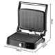 thumbnail image 3 of Mini Parrillera Tostador Grill Electrica 2000w R.2682, 3 of 7