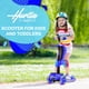 thumbnail image 3 of Scooter Hurtle de 3 ruedas para niños, 2 en 1, asiento y soporte con asiento, azul, 3 of 8