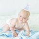 thumbnail image 2 of Sombrero de Cumpleaños LINGANA Azul y Blanco Gingham 1/2, 2 of 9