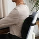 thumbnail image 3 of Silla de oficina de espuma viscoelástica de gel Go con soporte lumbar, 3 of 6