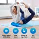 thumbnail image 4 of Rodillo de espuma Yes4All semicircular de EVA firme para yoga, azul, 30 cm, 4 of 8