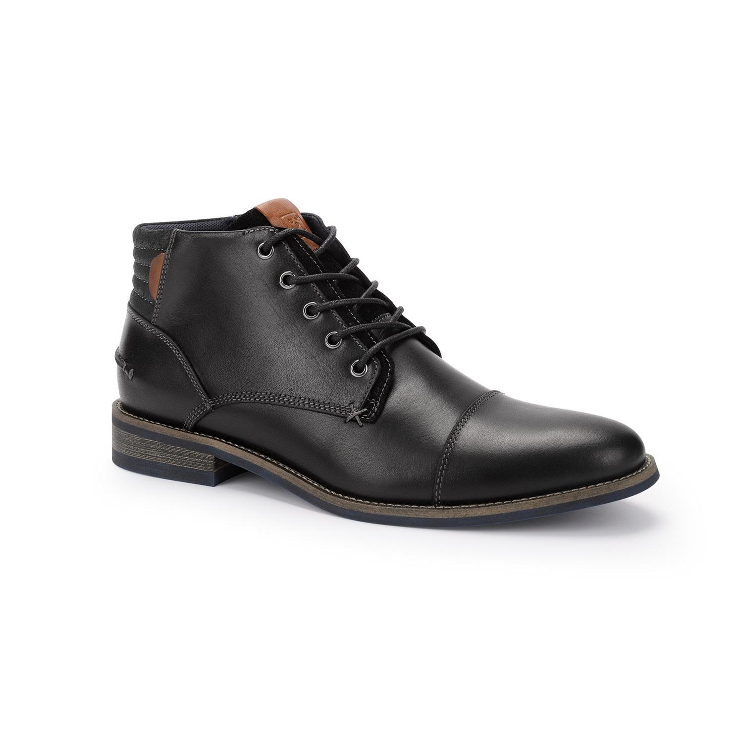 Cardinale - Botines Hombre Cuero Denizen-6-08 Negro Negro 39