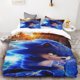 thumbnail image 1 of Duvet Cover 3D Exquisite Cartoon Sonic Anime Pattern Digital Printing Bedding Set Comforter Bed Youth Kids Girl Boys Gift Bed Sheets, 1 of 5