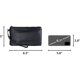 thumbnail image 3 of Befen Genuine Leather Wristlet Clutch RFID Blocking Bag Cell, 3 of 3