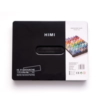Himi Set Gouache 112 Colores Twin Cup 12G Estuche Negro