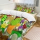 thumbnail image 1 of Plants Vs Zombies Quilt Set Thicken Soft 3 Pieces Bedding Set All Season Duvet Cove with 2 Pillowcases for Adult Women Girls Teens Home Room Decor, 1 of 5