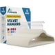 thumbnail image 1 of Perchas Lifemaster de Terciopelo con Gancho Giratorio 360° Paquete de 5 Color Marfil, 1 of 7