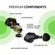 thumbnail image 3 of Auriculares inalámbricos Belkin SoundForm Play con 38 h de tiempo de reproducción, color negro, 3 of 8