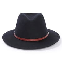 Sombrero Stetson Cromwell Negro S Lana Repelente Al Agua