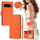 thumbnail image 2 of Google Pixel 9 Pro XL 5G Funda con Ranuras para 9 Tarjetas, Naranja, 2 of 6