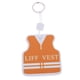 thumbnail image 5 of yate vela canotaje flotante llavero llavero llavero chaleco blanco naranja, 5 of 5