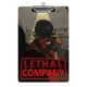 thumbnail image 1 of Lethal Company Portapapeles de acrílico A4, tamaño carta estándar, carpeta con clip 31.8x 21.5CM para estudiantes, profesores y oficina, 1 of 6