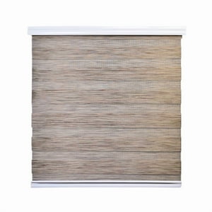 Cortina Roller Duo Zebra Dia Y Noche 220 X 200 Cm Marron Jaspeado Guiza