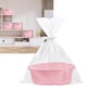 thumbnail image 3 of Xiao Hua Canasta de Regalo Decorativa Vacía Canasta de Almacenamiento Rosa Textil para el Hogar Caja de Almacenamiento, 1 Pieza, 3 of 4