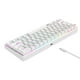 thumbnail image 4 of Teclado Gamer Mecánico Luces RGB KB903L Havit Blanco, 4 of 5