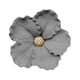 thumbnail image 2 of Escultura Floral 3D De La Decoración De La Flor De La Cerámica Para El Estilo D Del Fondo De La Pared Los 9cm, 2 of 3