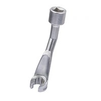 Ioensy - Llave Para Tuercas De Tubo De Combustible De 1/2""Llave De Tubo De Doble Extremo L Para Línea De Combustible De 14 Mm