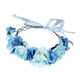 thumbnail image 4 of Diadema De Flores Para Mujer, Corona, Accesorios Delicados Para Fotos, Corona De Flores Rosas, Diadema Azul, 4 of 5
