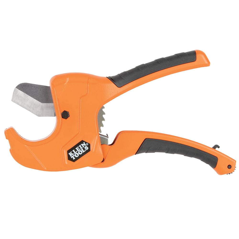 Cortador De Tubos Klein Tools 50063 Con Trinquete De Pvc De 1-1/4 Pulgadas