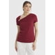 thumbnail image 1 of Polera Mujer Cuello Asimétrico Burdeo, 1 of 4