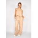 thumbnail image 4 of Pantalón Ancho Efecto Lino Alana Beige beige L, 4 of 5