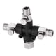 thumbnail image 2 of Adaptador De Aerógrafo Pincel De Aire Resistente Conector De Desconexión De Aerógrafo Profesional Con Perilla De Ajuste, 2 of 3