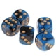 thumbnail image 2 of Dados De Juego De 5x6 Lados Dados De 16 Mm Para Juegos De Mesa Y Ense?anza De Matemáticas Azul Oscuro, 2 of 5