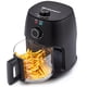 thumbnail image 1 of Air Fryer Elite Gourmet de cristal, 2,4 L para 1 o 2 personas, 1150 W, color negro, 1 of 7