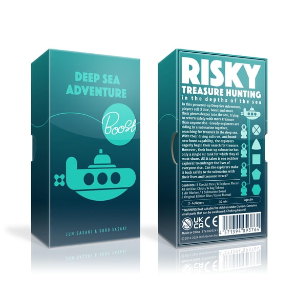 Juego de mesa Oink Games Deep Sea Adventure Boost para 2-6 jugadores