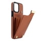 thumbnail image 1 of Luxusy Retro Faux Leather Phone Case For IPhone 15 Plus 14/13/12/11 Pro Max Fashion Upholstered Wallet Card Slot Bag Shockproof Protect Cover, 1 of 5