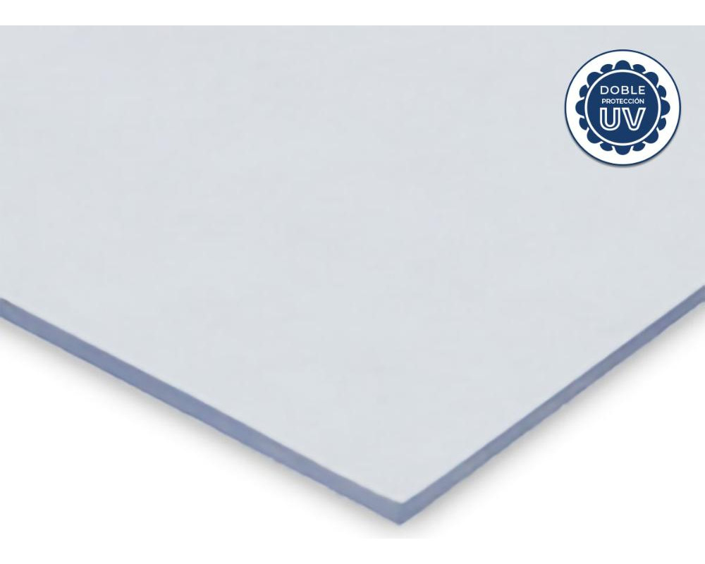 Policarbonato Compacto Transparente 3050X1220X2Mm Dvp