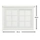 thumbnail image 3 of Cortina Roller Rustica Deluxe 80x160 CM Blanco, 3 of 3