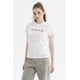 thumbnail image 2 of Polera Mujer Básica Blanco / Rojo, 2 of 4