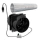 thumbnail image 2 of Extractor De Aire Para Yate Ventilador Portátil Con Ahorro De Energía Para Ventana Inodoros Ático Ventilador Doble Tubo De 3m, 2 of 5