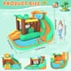 thumbnail image 2 of Brincolín inflable grande XmasHug para niños con toboganes, 2 of 8