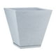 thumbnail image 3 of Macetero Gris Claro Zurique 34cm Alto Con Plato, 3 of 3
